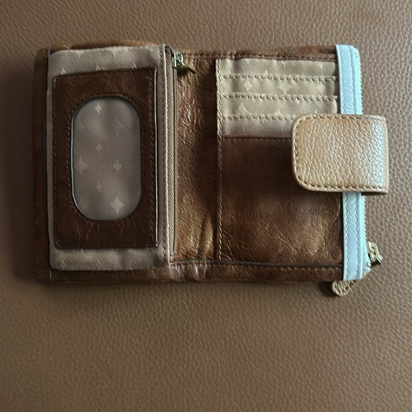 Fossil leather trifold long live vintage wallet - Picture 4 of 8